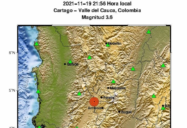 Temblor En Cartago Valle Del Cauca La Noche Del Viernes 19