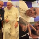 J Balvin Se Toma Varias Selfies Con El Papa Francisco Este 1