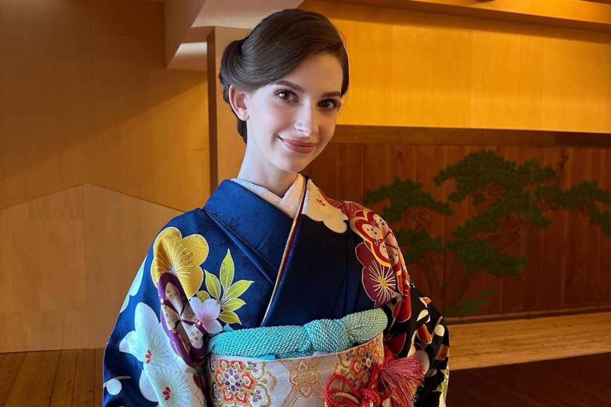 Karolina Shiino la modelo ucraniana que se convirtió en Miss Japón 2024