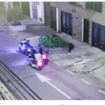 Video de ladrones de motos en Medellín