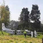 Cayó una avioneta muy cerca al conjunto residencial Karimagua de Bogotá