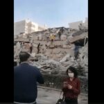 Potente sismo de 7 en la escala sacude a Izmir en Turquía causando destrozos