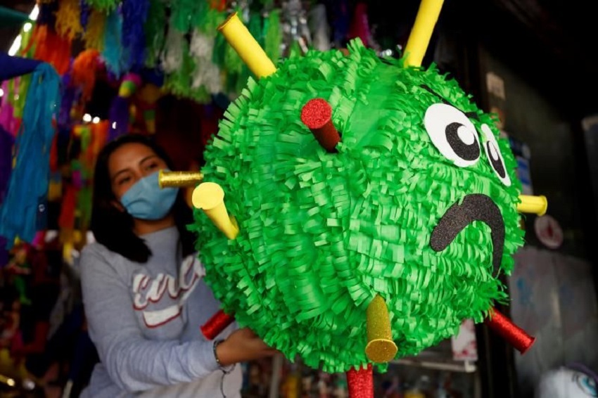 ¿Ha cambiado el coronavirus?: VUI-202012/01, la variante del SARS-Cov-2 llena de incógnitas: Una piñata del coronavirus para desahogarse del 2020