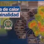 Mapa de calor de la delincuencia en Bogotá: estas son las 3 localidades más peligrosas