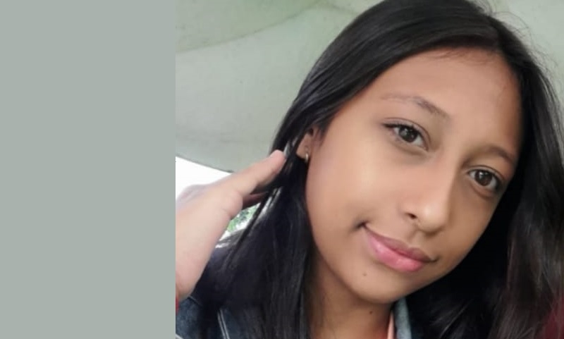 María Salomé Muñoz, quien desapareció en Caldas