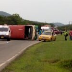 El accidente a la altura de Patillales en el que murieron 2 niños muy pequeños y una mujer