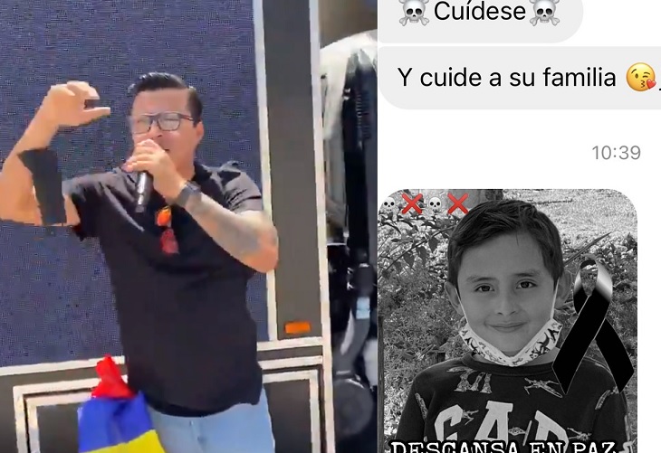 Beto Coral dice que lo están amenazando de muerte y a su pequeño hijo