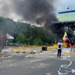 Destruyen el peaje Las Flores en vía Corozal- Sincelejo