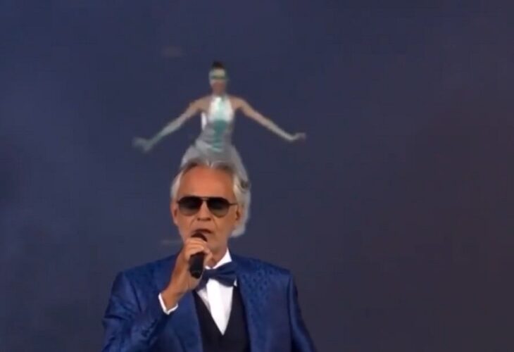 Andrea Bocelli canta el Nessun Dorma en la EURO 2020