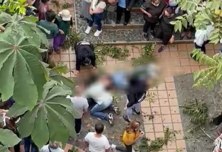 Caída mortal de adolescente del piso 5 del Centro Comercial San Francisco