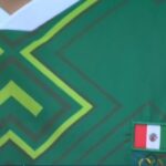 Erick Aguirre y la bandera de México al revés en los Olímpicos