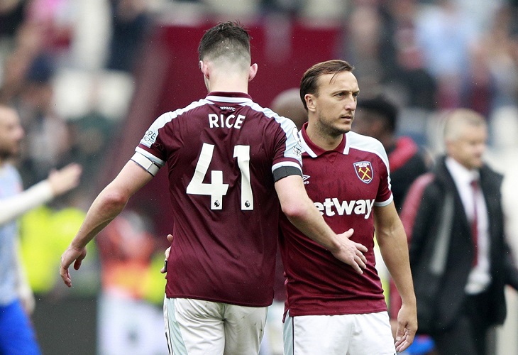 Mark Noble: jugador que erró penal ante el Manchester United