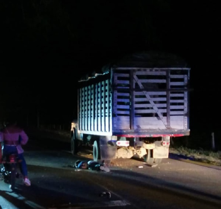 Accidente en Palmasoriana deja un hombre muerto este viernes