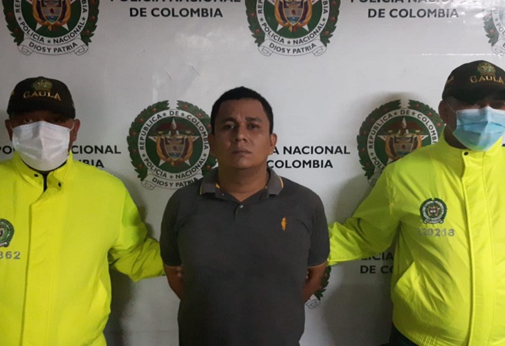 Captura de alias Negro Ober, en Melgar, Tolima