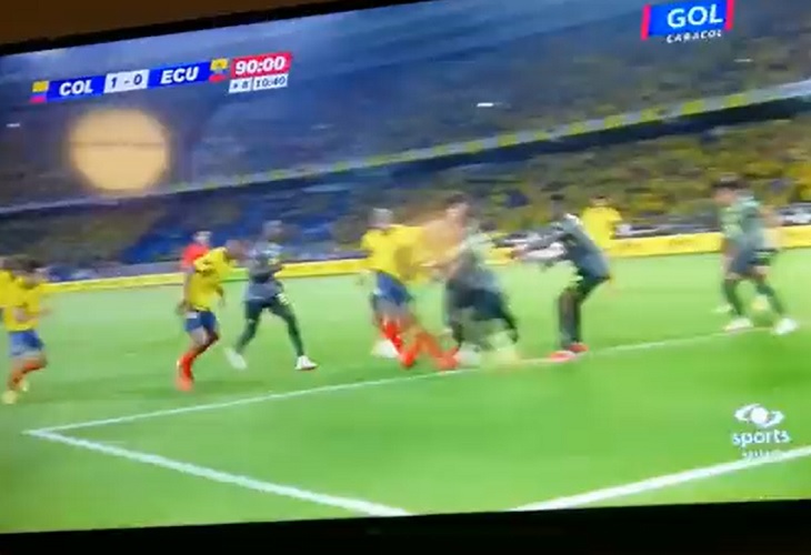 Video Del Gol Que Le Anularon A Yerri Mina Ante Ecuador