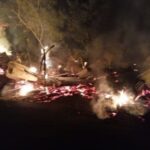 Bebé de 2 meses muere carbonizada en incendio en Villa Vásquez, Montecristi