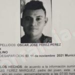 Encuentran en Corozal el cuerpo del desaparecido Óscar José Pérez