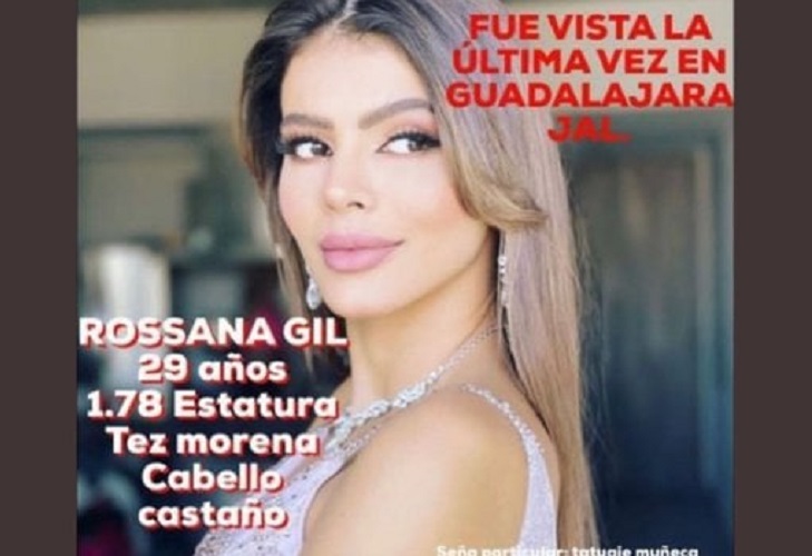 Rossana Gil, ex Miss Venezuela, desapareció en México