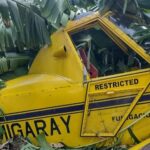 Avioneta de fumigación que cayó en plataneras en Carepa