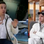 Jhonier Leal usó chaqueta de su hermano Mauricio Leal en una entrevista