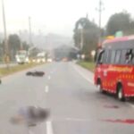 Muere motociclista en accidente en Guarne, frente a la sede del Atlético Nacional