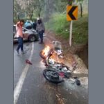 Un motociclista murió tras accidente múltiple en Remolino, vía Ciudad Bolívar
