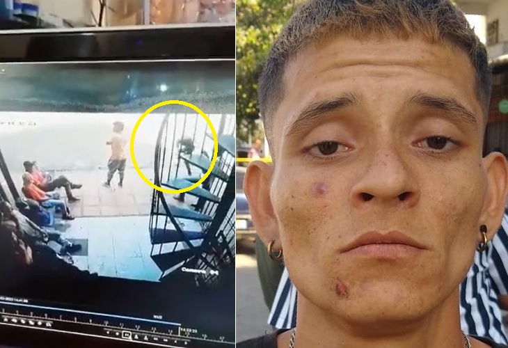 Soledad: captura de hombre que lanzó granada en tienda