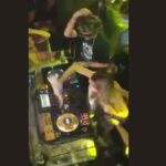 DJ Fumaratto exhibe a mujer que arrojó bebidas a sus equipos en pleno show