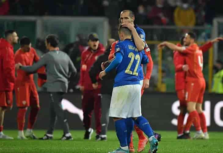 0-1. Italia se queda fuera del Mundial por segunda vez consecutiva