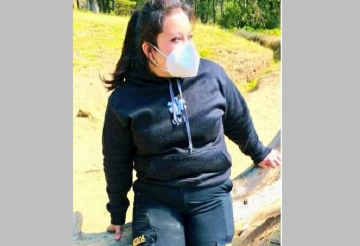 Wendy Boc, la bombera que murió por explosión al costado de su casa