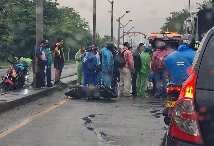 Accidente deja un muerto en la Avenida Regional, en Bello