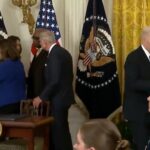 Biden pasó momentos incómodos durante la visita de Obama a la Casa Blanca