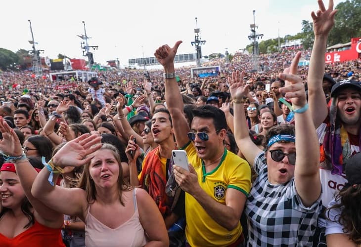 El Rock in Rio Lisboa vuelve pisando fuerte en su vuelta tras la pandemia