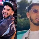 Fotos de Anuel AA por las que dicen que su nueva novia tiene “mala mano”