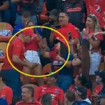 Hincha del DIM le pidió matrimonio a su novia en tribuna del Atanasio Girardot