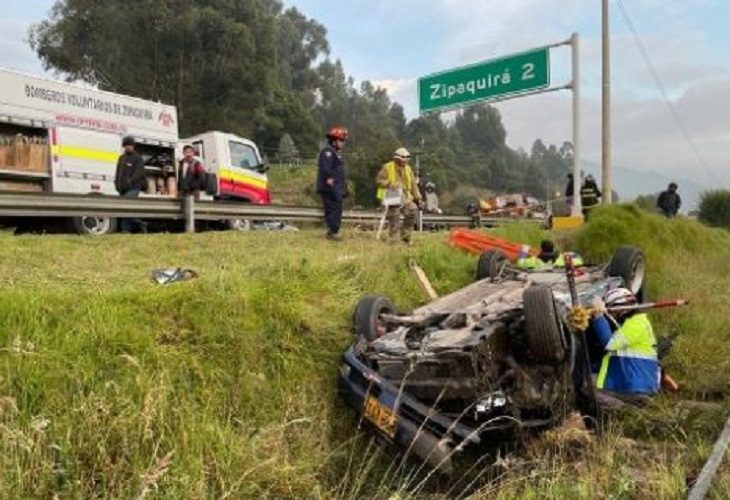 Edison Rodríguez murió intentando no atropellar un perro, en vía Zipaquirá-Cajicá