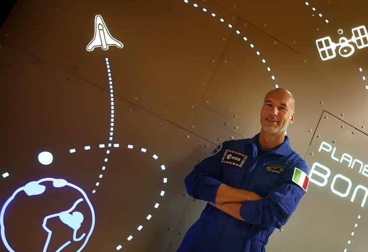 El astronauta Luca Parmitano, condecorado como nuevo “Cavaliere” de Italia