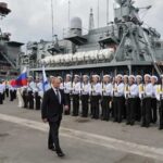 La OTAN vigila a un grupo de buques de guerra rusos en el mar del Norte