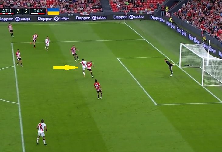 Falcao García marcó un golazo, pero el Rayo Vallecano cayó derrotado