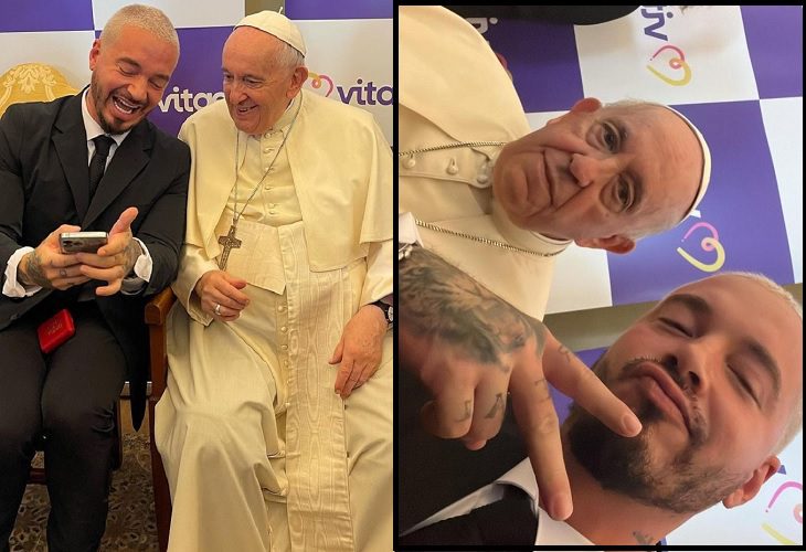 J Balvin asegura que al papa Francisco "le gusta el reguetón"