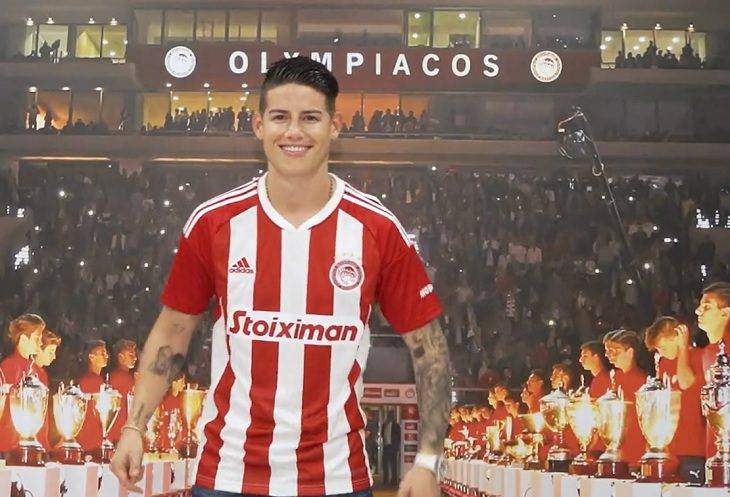 James Rodríguez, ¿de fiesta en los clubes de striptease? La grave acusación de la barra 'Gate 7' del Olympiacos-----Hasta Shannon de Lima le pide a James Rodríguez que se "ajuicie"