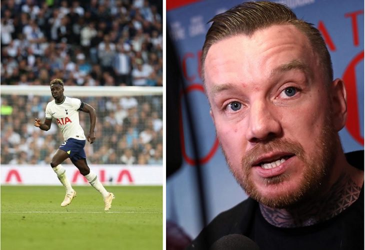 Jamie O'Hara lapida a Davinson Sánchez: "Es un accidente a punto de suceder"