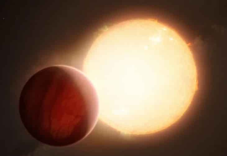 Detectan el elemento más pesado hasta ahora en la atmósfera de un exoplaneta