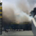 Jordan Anderson salta de auto en movimiento para huir de incendio en la NASCAR