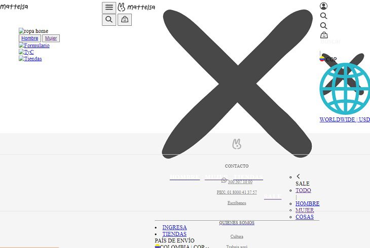 El día de las esperadas super rebajas de Mattelsa la página les colapsó