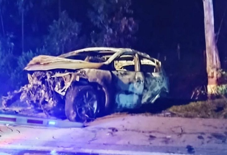 Mujer muere incinerada tras grave accidente de auto, en vía Bogotá-Tunja