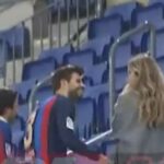 Gerard Piqué: besos con Clara Chía el día que se retiró del fútbol