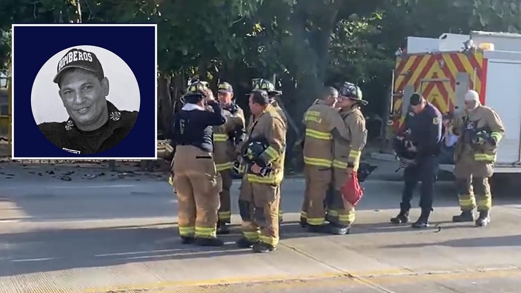 El sargento Javier enrique Solano, el bombero que murió en incendio en Barranquilla