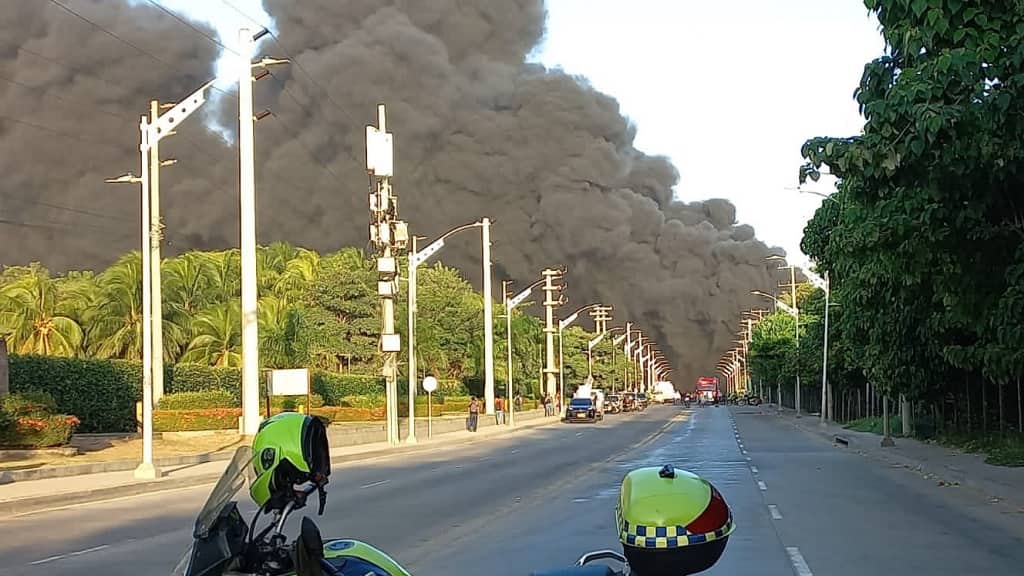 Incendio barranquilla- diciembre 21 de 2022