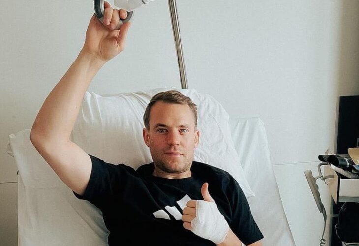 Manuel Neuer Se Rompió Una Pierna Tras Salir De Qatar 2022 8938